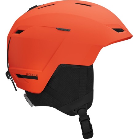 copy of Kask narciarski Salomon DRIVER Black/Red Accent/Solar 2021